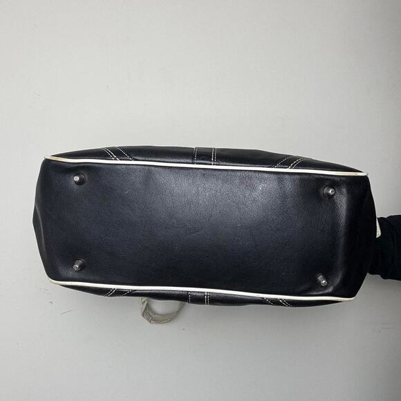 Vintage Y2K Coach Soho Black and White Leather Shoulder Bag - Picture 4 of 6